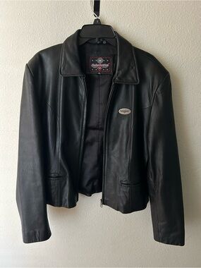 Harley-Davidson Classic Las Vegas Café,Black Leather Jacket